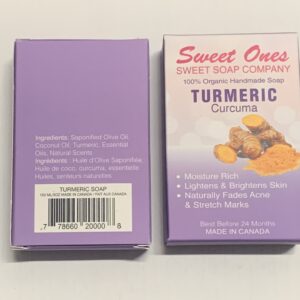 Pamper your skin with the natural healing properties of Turmeric Organic Natural Soap, crafted with care to cleanse, brighten, and rejuvenate. This soap is made from the finest organic ingredients, with turmeric at its heart, offering powerful antioxidant and anti-inflammatory benefits.