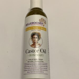 Boost your hair and skin care routine with the dynamic blend of Castor Oil and Rosemary, two powerful ingredients known for their nourishing and restorative properties. Castor oil, rich in fatty acids and vitamin E, deeply moisturizes and promotes hair growth by strengthening hair follicles and reducing hair thinning. Rosemary oil enhances circulation to the scalp, stimulates hair growth, and adds a natural shine.