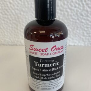 Turmeric & Papaya African Black Soap Liquid Soap